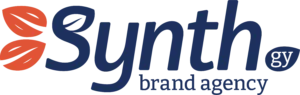 Synthgy Brand Agency logo – creators of this website, specializing in branding and web development in Guyana